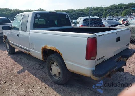 1998 GMC Sierra K1500 из США, поврежденный, VIN 2GTEK19R4W1527544